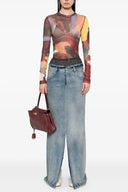 Jupe Coton Multicolore