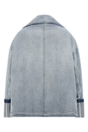 Veste Coton Bleu Clair