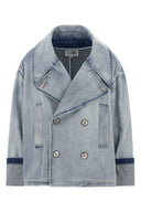 Veste Coton Bleu Clair
