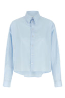 Chemise Coton Bleu Clair