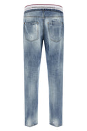 Pantalon Coton Bleu