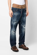 Pantalon Cuir Multicolore