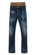 Pantalon Cuir Multicolore