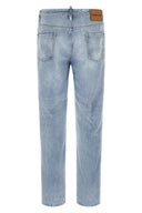 Pantalon Cuir Bleu