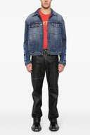Veste Denim Bleu Clair