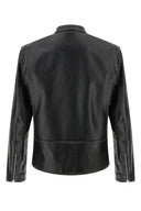 Veste Cuir Noir