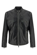 Veste Cuir Noir