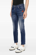 Pantalon Denim Bleu