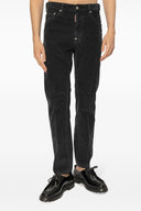 Pantalon Cuir Bleu
