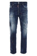 Pantalon Cuir Bleu