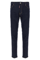 Pantalon Cuir Bleu