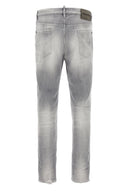 Pantalon Cuir Gris