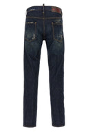 Pantalon Cuir Bleu