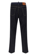 Pantalon Cuir Bleu