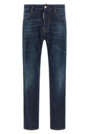 Pantalon Cuir Bleu