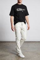 Pantalon Cuir Blanc