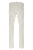 Pantalon Cuir Blanc