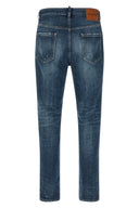 Pantalon Cuir Bleu