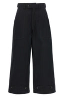 Pantalon Coton Noir