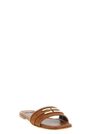 Sandales Cuir Marron