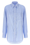 Chemise Coton Bleu Clair