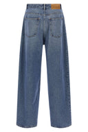 Pantalon Cuir Bleu