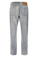 Pantalon Coton Bleu Clair