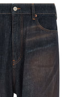 Pantalon Cuir Bleu