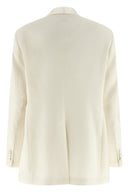 Veste Satin Blanc