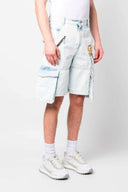 Short Coton Bleu Clair