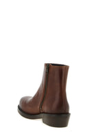 Manteau Cuir Marron