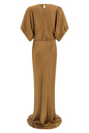 Robe Satin Beige