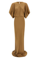 Robe Satin Beige