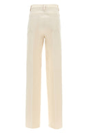 Pantalon Coton Beige