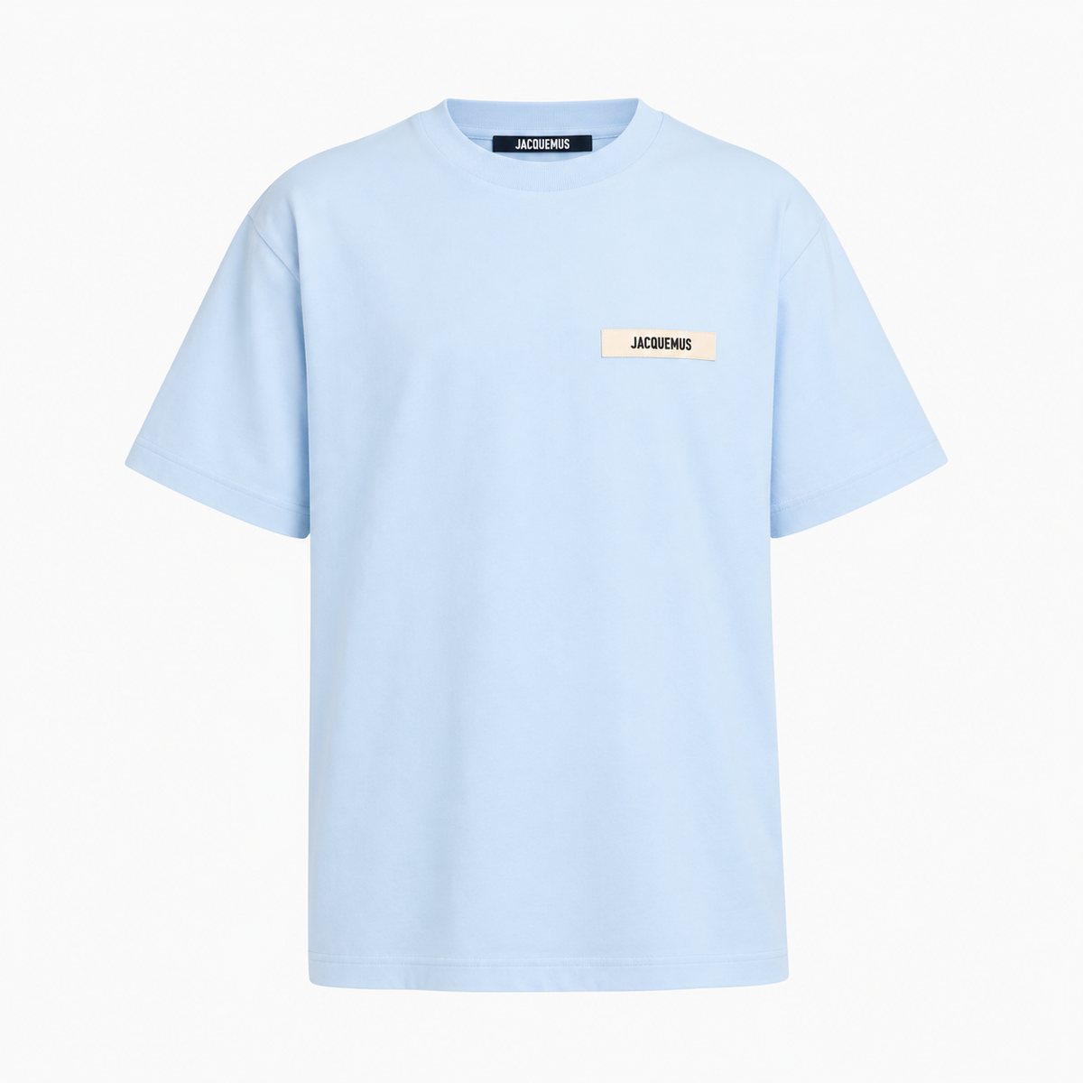 Le t-shirt Gros Grain Jacquemus Light Blue