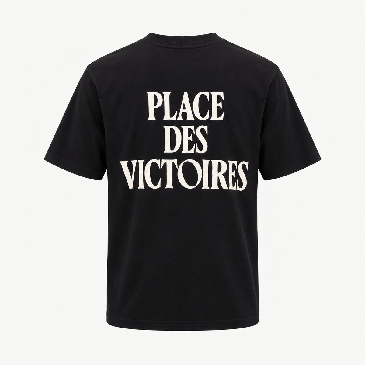 T-shirt Noir Ami de Coeur Place des Victoires