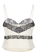 Top Satin Noir