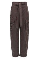 Pantalon Daim Marron