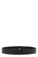 Ceinture Cuir Argenté