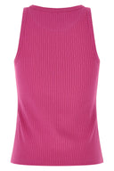 Top Coton Fuchsia