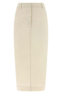 Jupe Coton Blanc