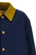 Manteau Coton Bleu
