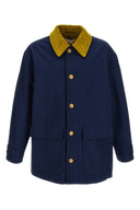 Manteau Coton Bleu