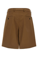 Short Coton Marron