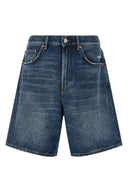 Short Coton Bleu
