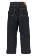 Pantalon Cuir Bleu