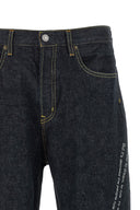 Pantalon Cuir Bleu