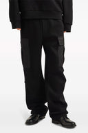 Pantalon de jogging cargo à empiècements en nylon