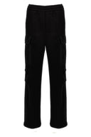 Pantalon de jogging cargo à empiècements en nylon