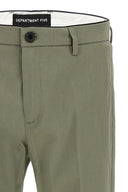 Pantalon Coton Vert